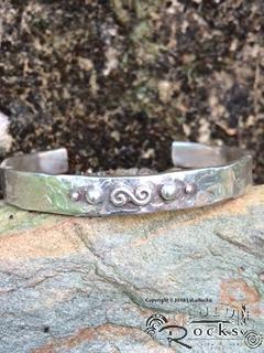 Handcrafted Silver Cuff Style Bracelet